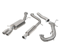 Volkswagen Polo GTI 1.8 TSI (3 + 5-dörrars) 15- Turboback-sportavgassystem (Med De-Cat & Ljuddämpare) Cobra Sport